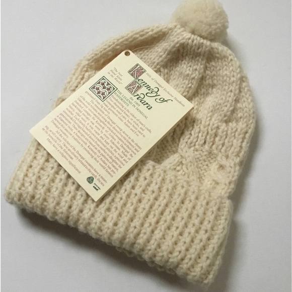 NWT Vintage Kennedy Of Ardara Cable Knit Hat - Picture 1 of 5
